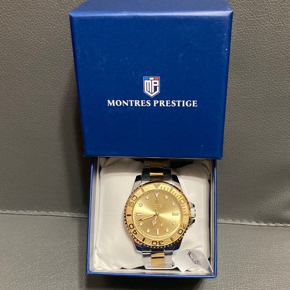 Montres Prestige X Invicta Men's Watch - 43mm, Gold, Steel (MPW-0264) - Picture 2 of 8